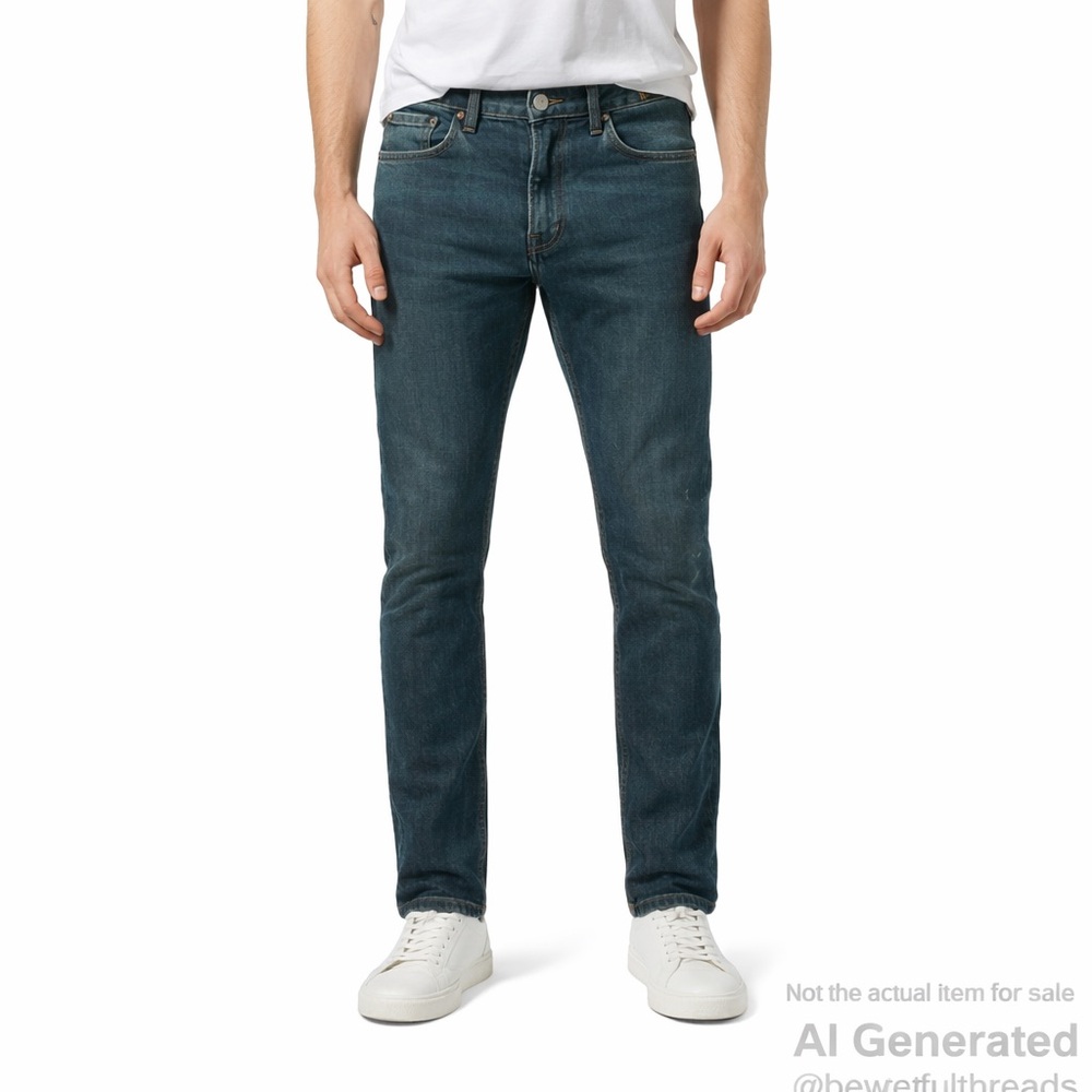 Rolla’s Stinger Skinny Jeans 34x32 Dark Wash